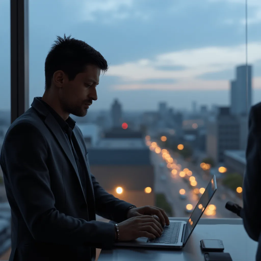 Professionelles Business Gespräch